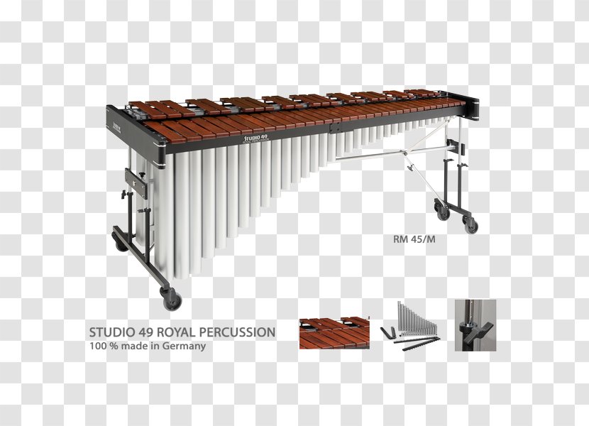 Marimba Metallophone Xylophone Percussion Musical Instruments - Watercolor Transparent PNG