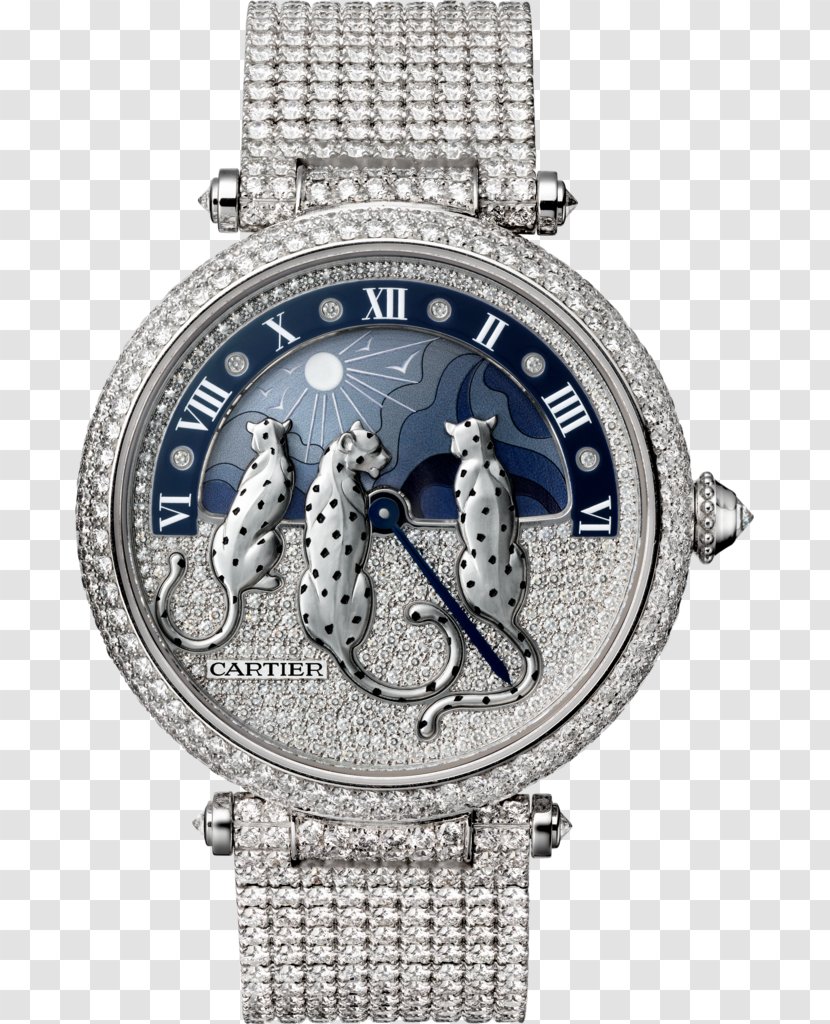 Cartier Ballon Bleu Watch Jewellery Gold - Silver - Arrows Circle Transparent PNG
