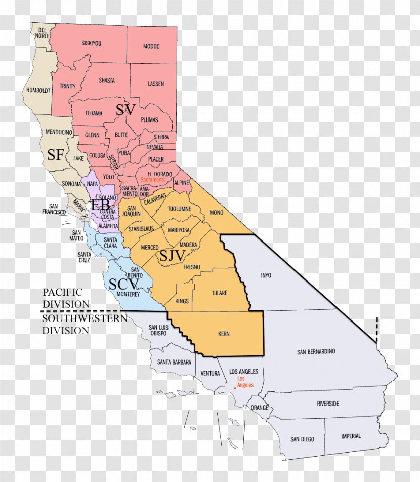 California United States District Court Federal Judiciary Of The Government - Map Transparent PNG