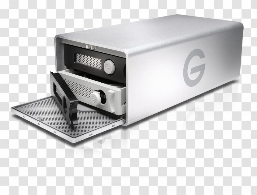 G-Technology G-Raid Thunderbolt Hard Drives Data Storage - Technology - Electronic Device Transparent PNG