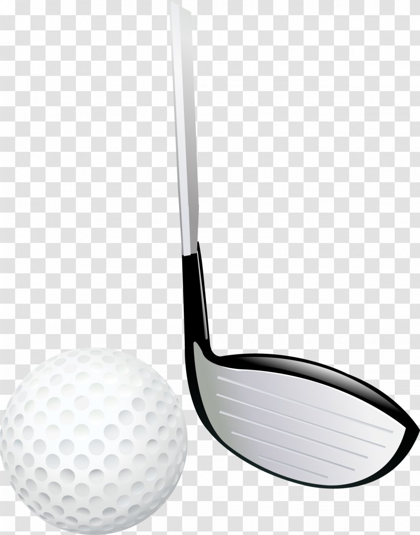 Golf Ball Sport - Vector Transparent PNG