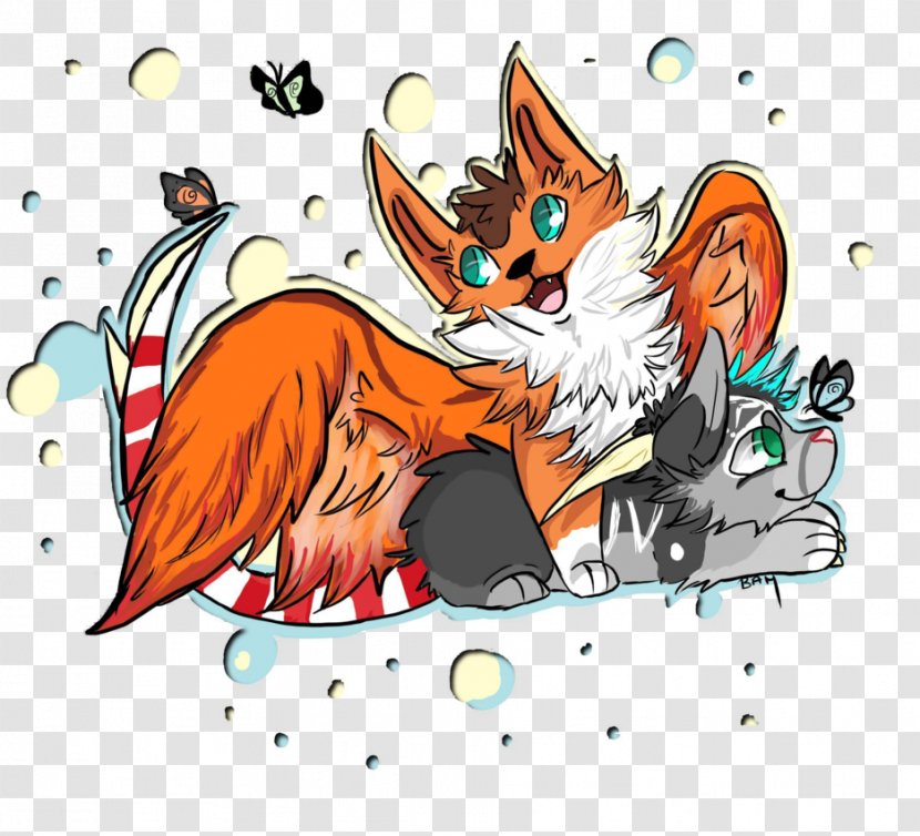 Cat Canidae Dog Clip Art - Mythical Creature Transparent PNG