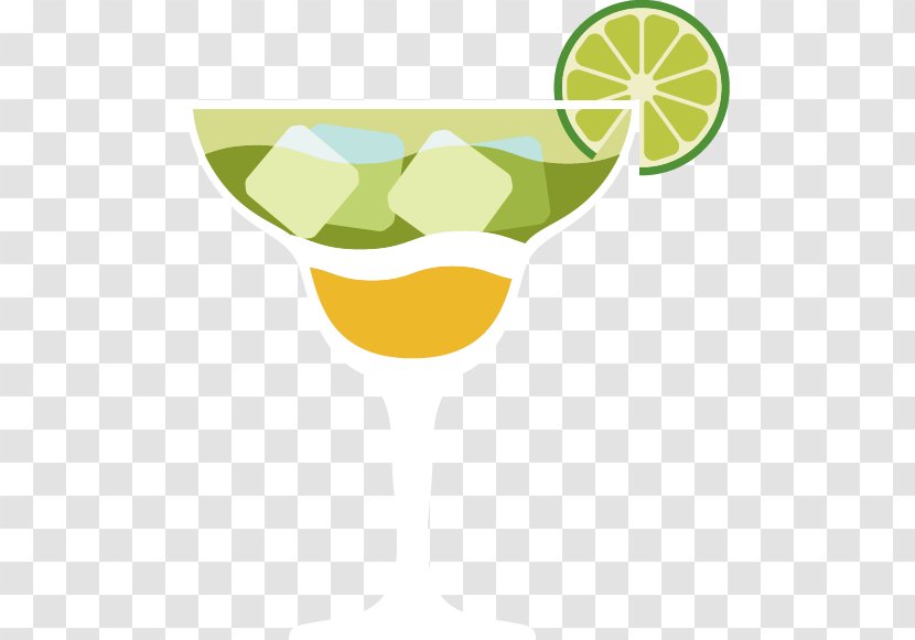 Carbonated Water Cocktail Garnish Martini Squash - Glass - Cartoon Exquisite Transparent PNG