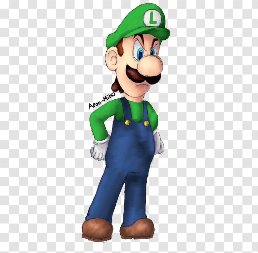 Luigi Mario Bros. Super Smash For Nintendo 3DS And Wii U Drawing - Cartoon Transparent PNG