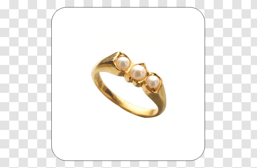 Pearl Wedding Ring Body Jewellery - Telangana Transparent PNG