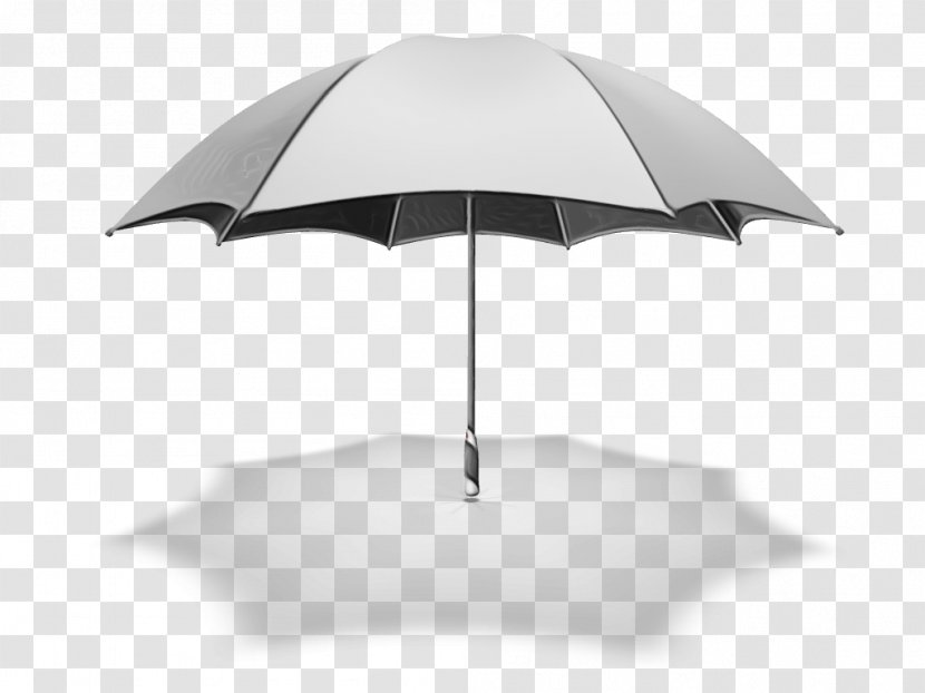 Umbrella Cartoon - Table - Metal Blackandwhite Transparent PNG