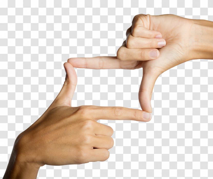 Hand Finger Advertising - Royaltyfree Transparent PNG