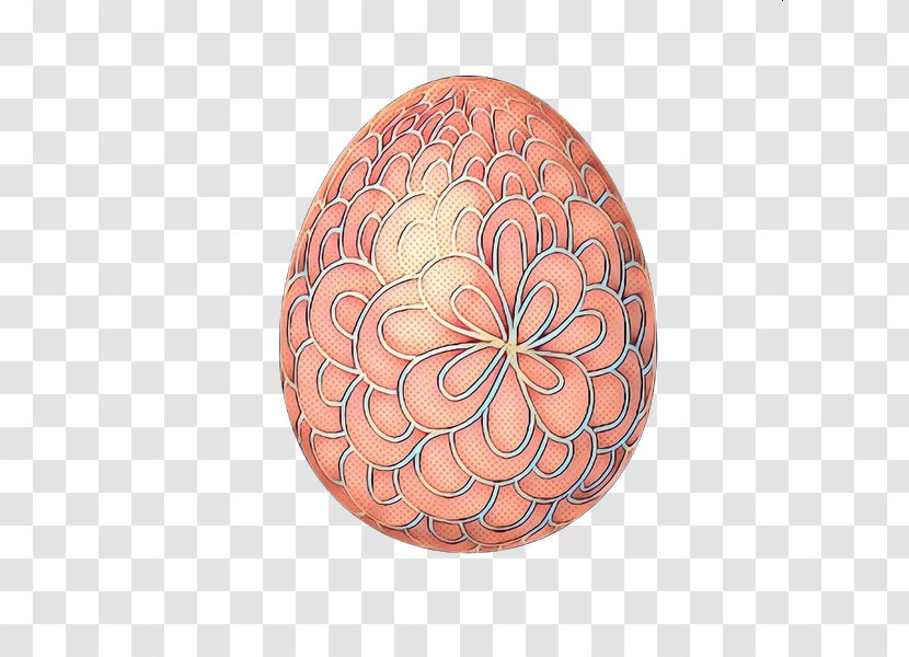 Easter Egg Pattern Orange S.A. - Sa Transparent PNG