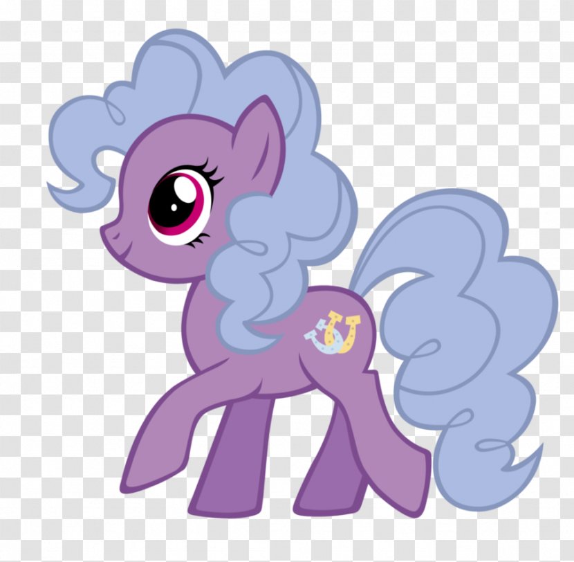 Pinkie Pie Rainbow Dash Pony Applejack Clip Art - Heart - Lilac Transparent PNG