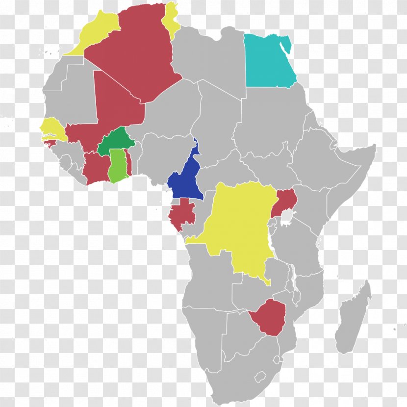 African Union Map - Africa Transparent PNG