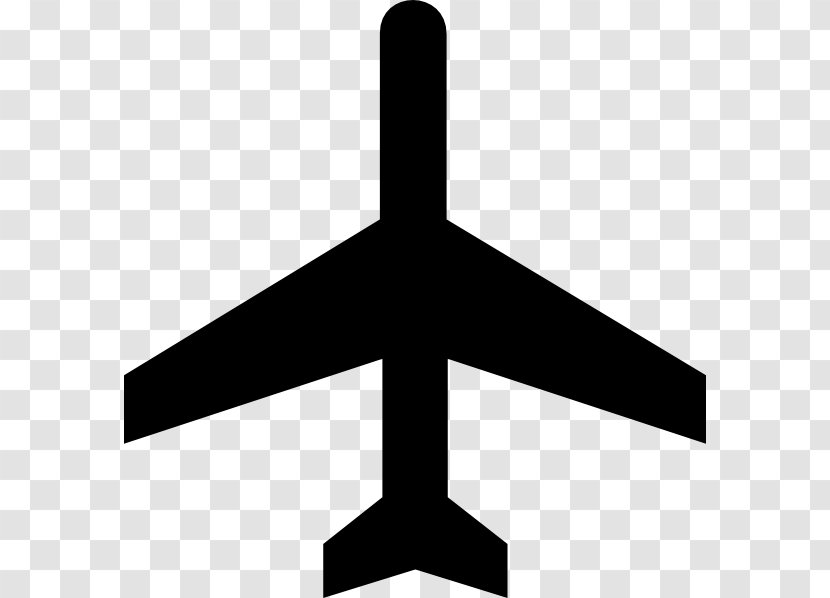 Airplane Aircraft Clip Art - Wing - Jet Vector Transparent PNG