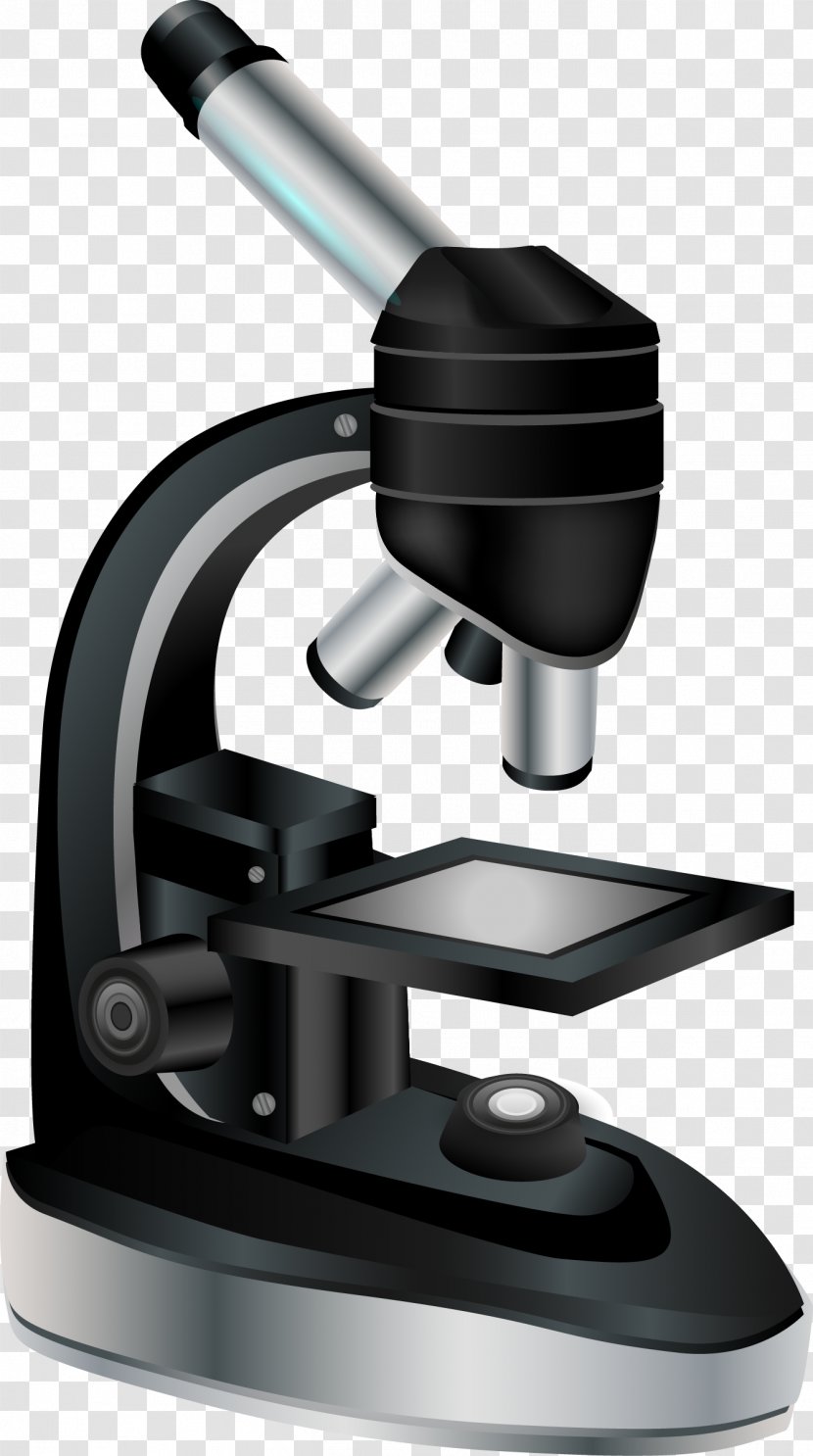 Microscope Download - Vector Transparent PNG