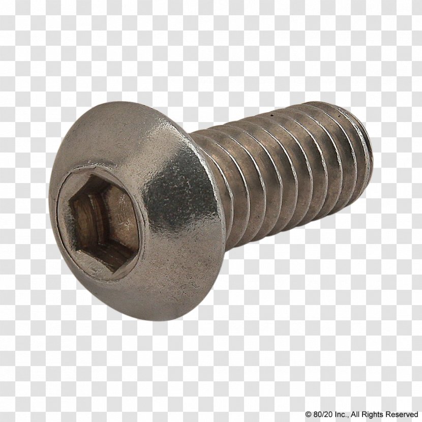 Fastener Nut ISO Metric Screw Thread - Hardware Accessory Transparent PNG