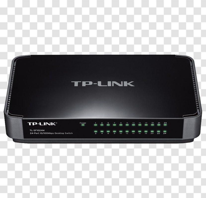 TP-Link Network Switch Autonegotiation Fast Ethernet - Small Officehome Office Transparent PNG