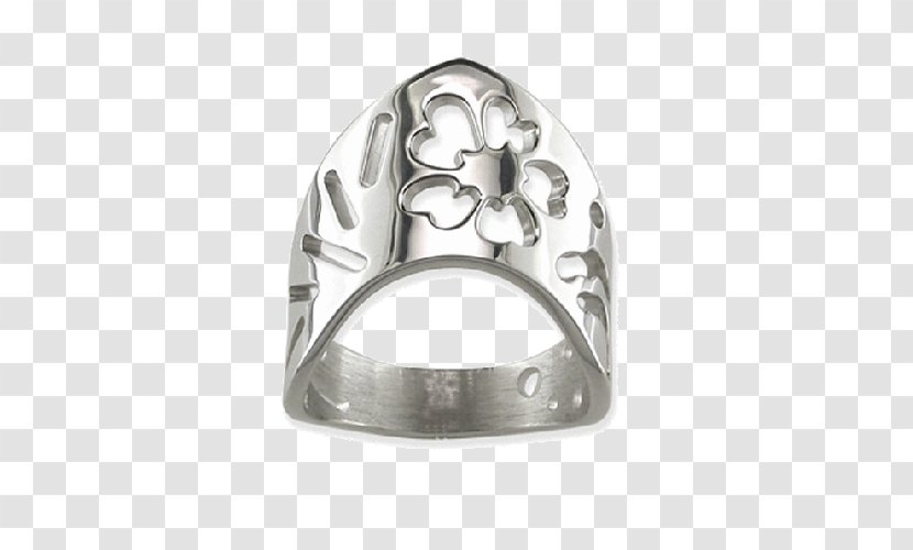 Earring Silver Bijou Kenzo - Boutique - Ring Transparent PNG