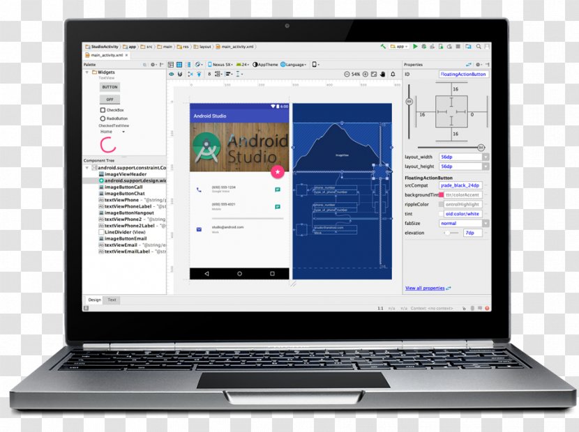 Laptop Chromebook Pixel Microsoft Office Chrome OS - Studio Transparent PNG