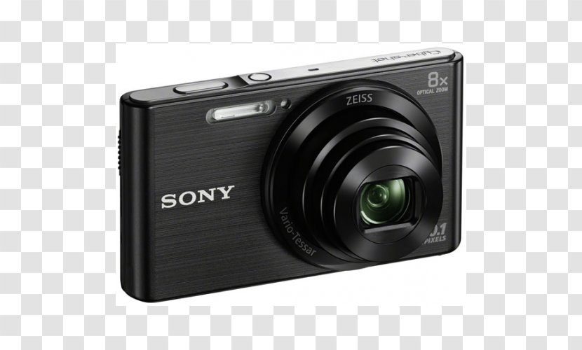Sony Cyber-shot DSC-W830 DSC-RX100 DSC-W810 Point-and-shoot Camera - Cybershot Dscw830 Transparent PNG