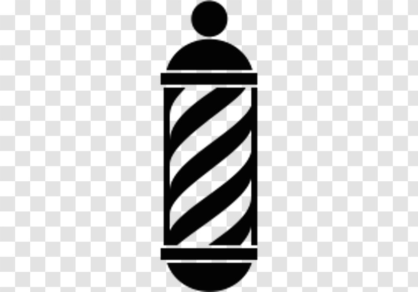 Barber's Pole Hairstyle Beauty Parlour - Logo - Hair Transparent PNG