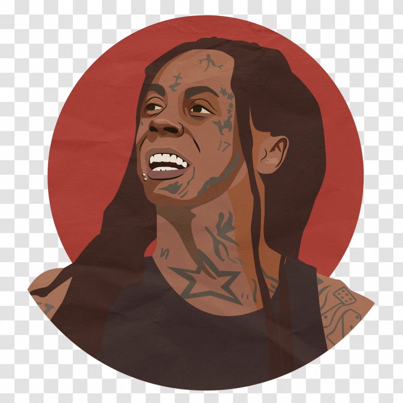 Facial Hair Portrait - Lil Wayne Transparent PNG