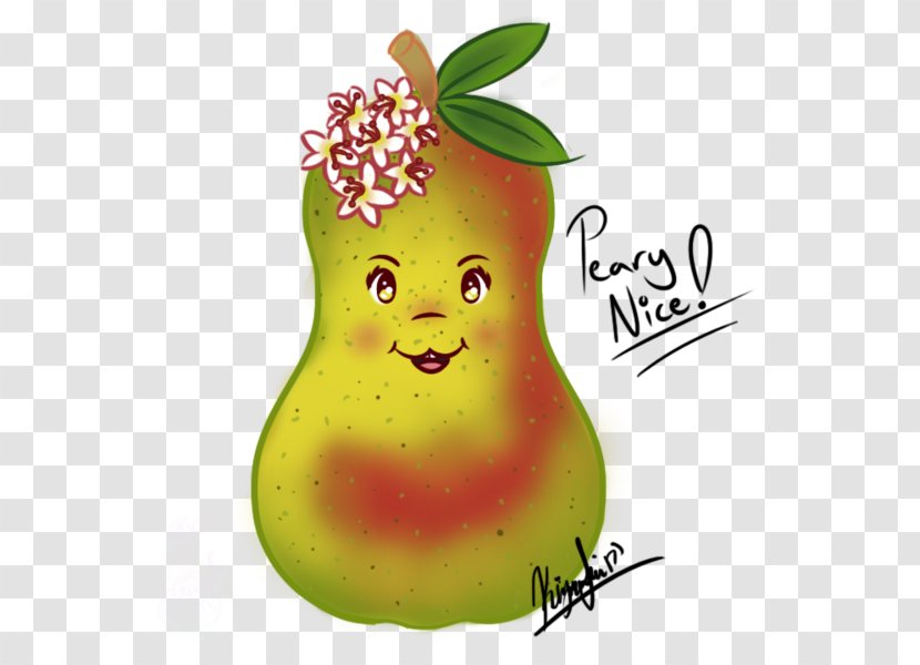 Pear Cartoon Apple - Food - Fools Day Transparent PNG