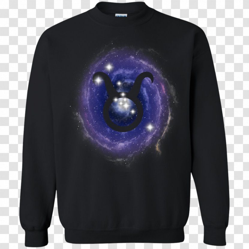 Hoodie T-shirt Sweater Bluza - Purple - Zodiac Constellation Transparent PNG