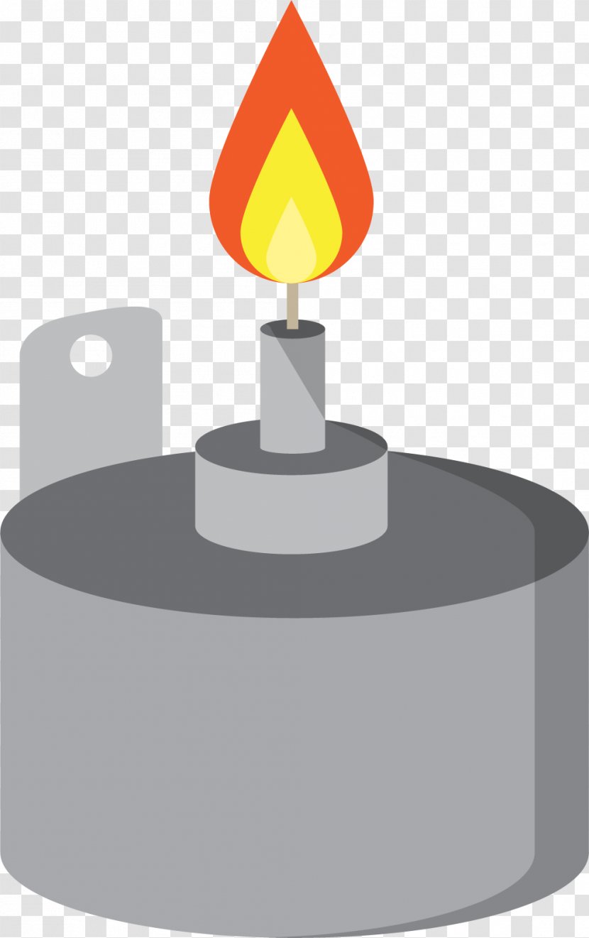 Grey Candle Clip Art - Gold - Eid Gray Transparent PNG