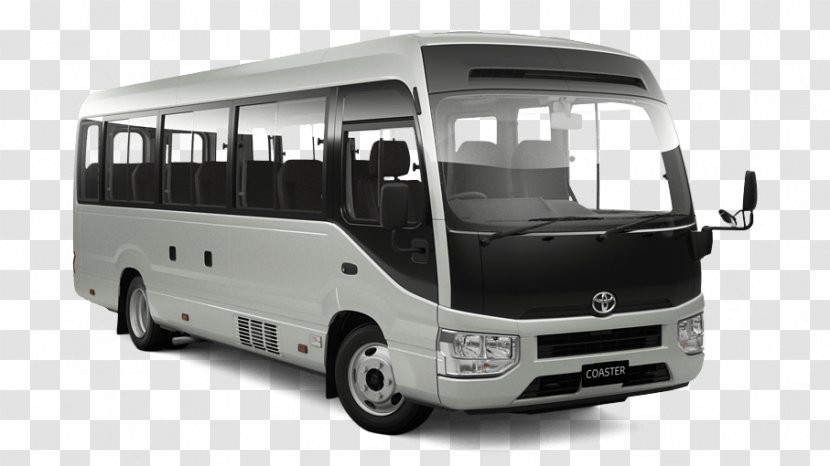 Toyota Coaster Bus HiAce Car - Light Commercial Vehicle Transparent PNG