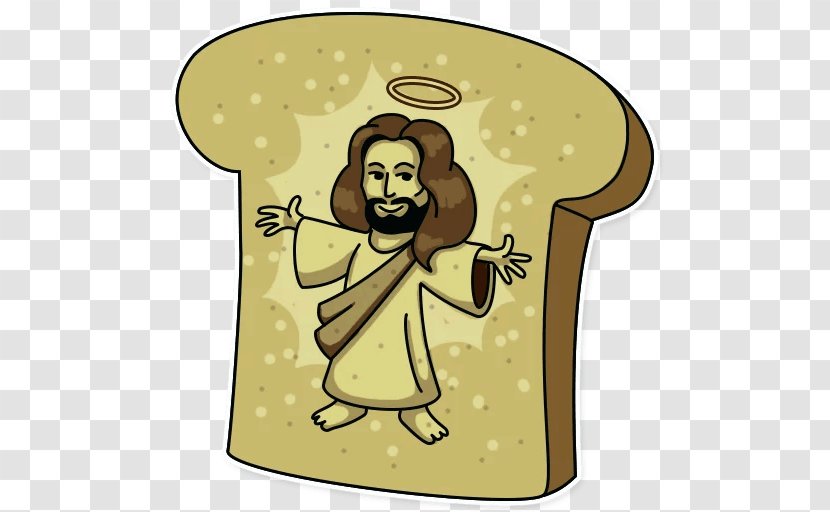 Telegram Sticker VKontakte Text Person - Thumb - Jesus Love Transparent PNG