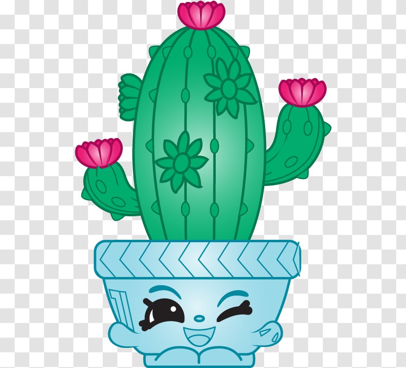 Cactus Cartoon - Flowerpot - Succulent Plant Barbary Fig Transparent PNG