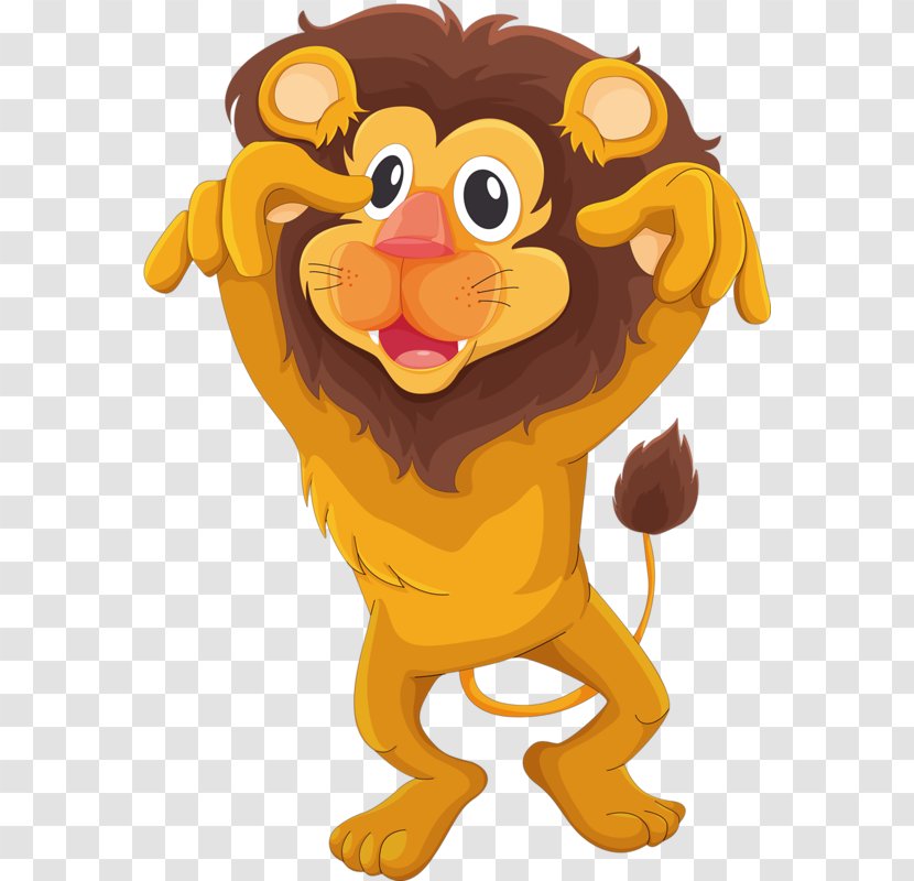 Lion Cartoon Clip Art - Little Transparent PNG