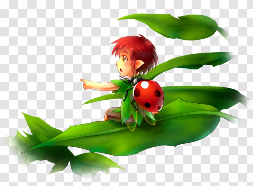 Flower Fruit Leaf Lady Bird - Ladybird - Quercus Ilex Transparent PNG