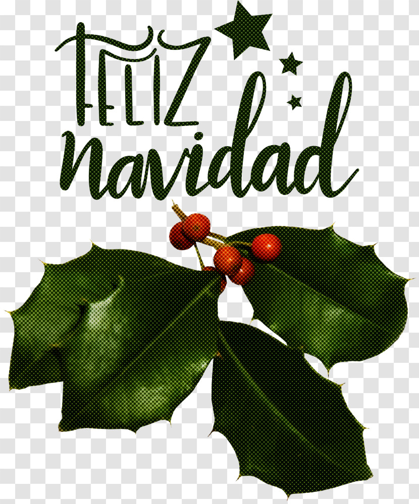 Feliz Navidad Merry Christmas Transparent PNG