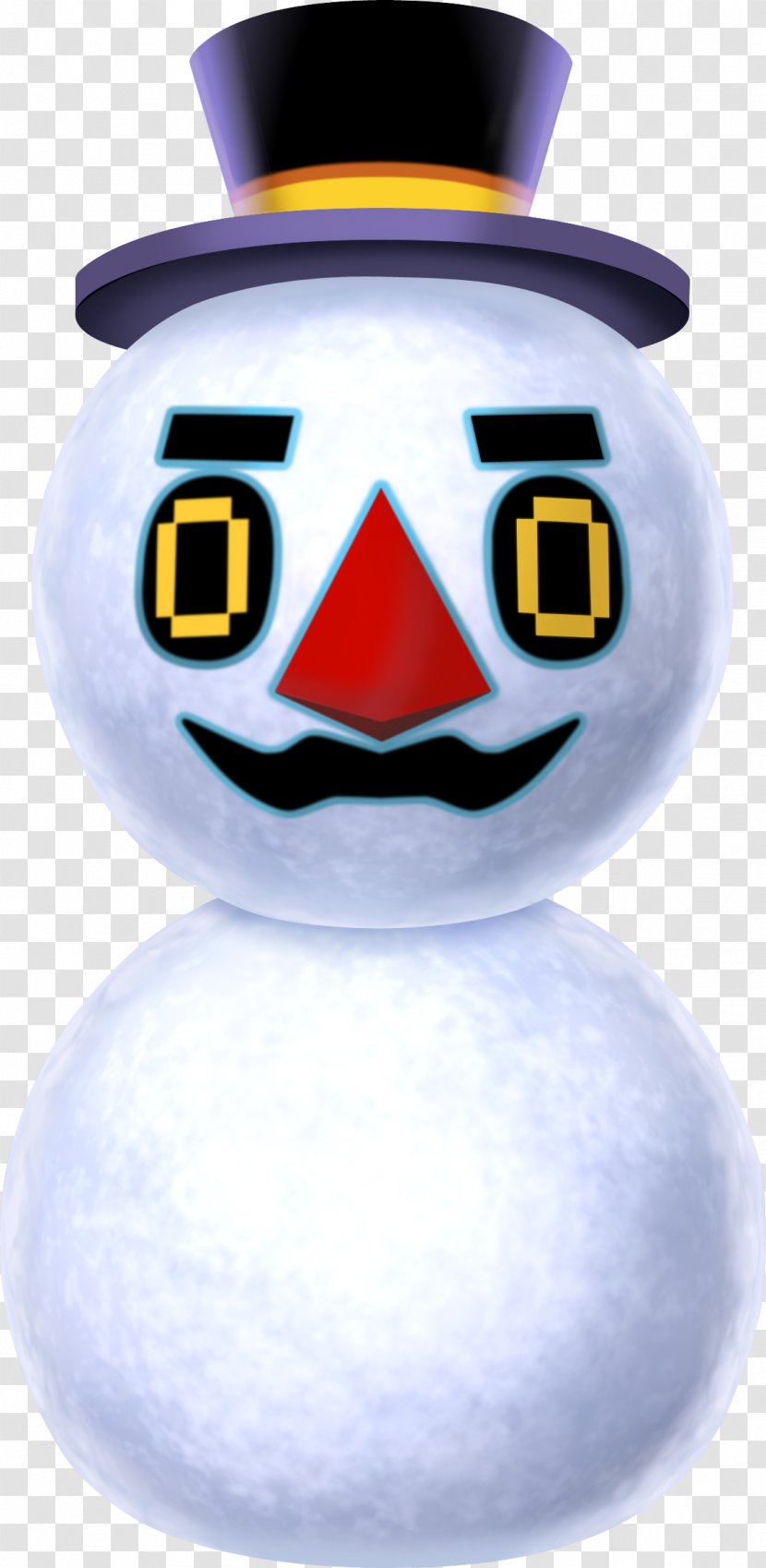 Animal Crossing: New Leaf Snowman Nintendo 3DS Types Of Snow - 3ds Transparent PNG