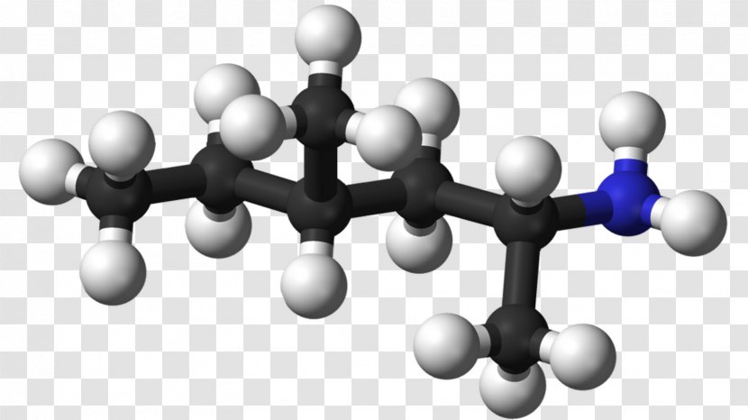 Dietary Supplement Methylhexanamine Chemical Substance Doping In Sport 2,3-Dimethylhexane - Ballandstick Model - Pharmaceutical Transparent PNG