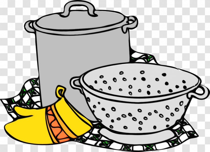 Kitchen Cartoon - Frying Pan - Cookware And Bakeware Tableware Transparent PNG