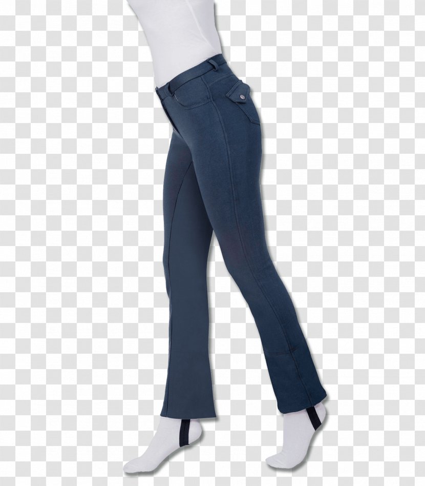 Jeans Jodhpurs Clothing Pants Waist - Silhouette Transparent PNG