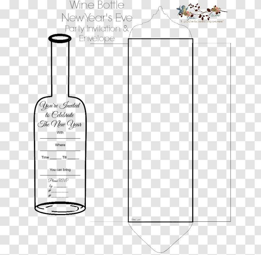 New Year's Eve Wedding Invitation Party Paper - Craft Transparent PNG