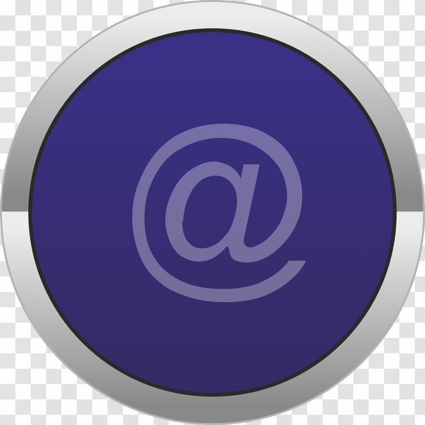 Email Flowchart Symbol Mobile Phones - Electric Blue - Send Button Transparent PNG