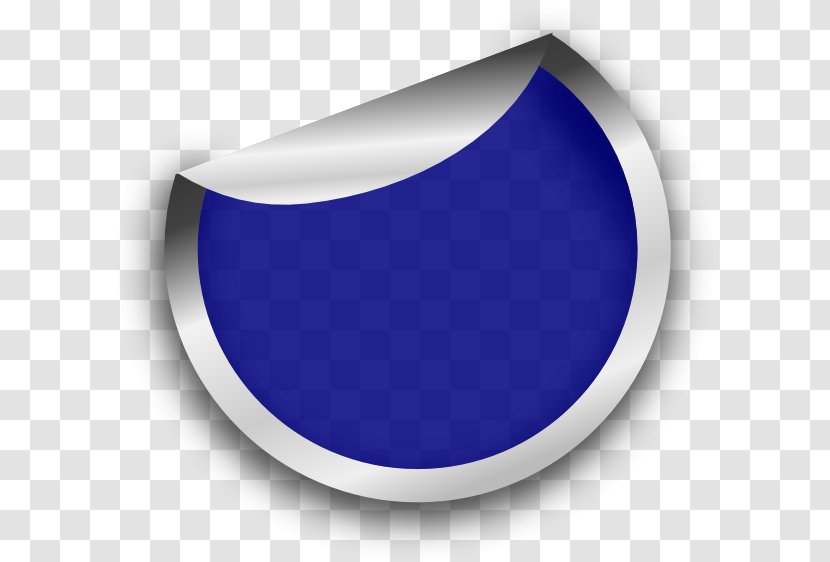 Circle Font - Blue - Badge Silver Transparent PNG