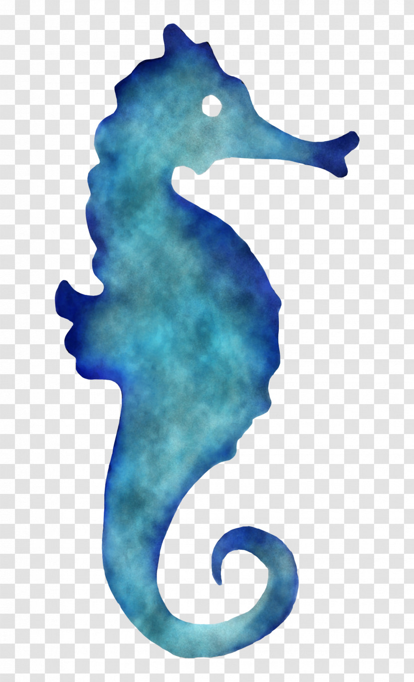 Seahorse Northern Seahorse Turquoise Aqua Fish Transparent PNG