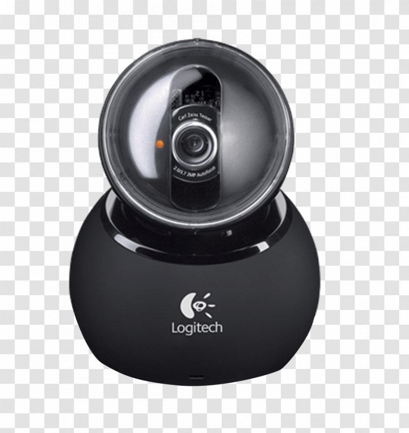 Webcam Logitech QuickCam Camera USB Video Device Class - Software - Small Black Transparent PNG