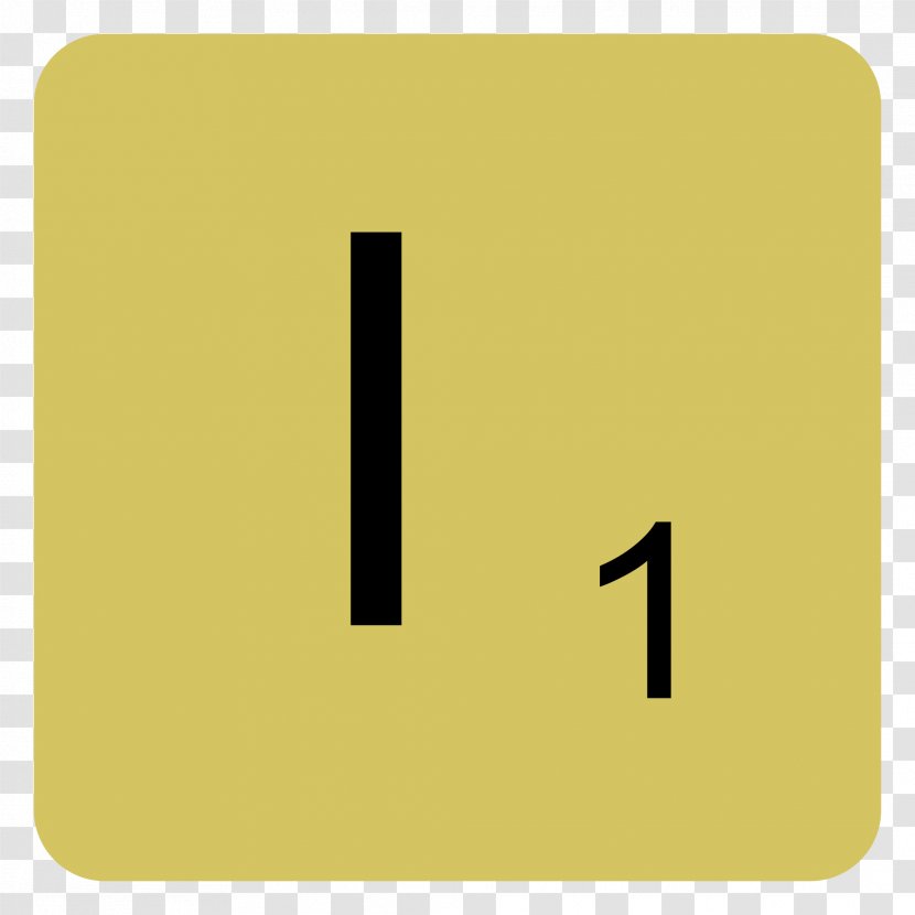 Scrabble Letter Distributions Cover - Number - N Transparent PNG