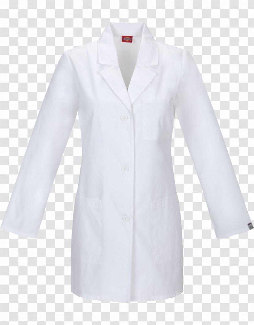 Lab Coats Scrubs Clothing Wedding Dress - Pocket - White Coat Transparent PNG