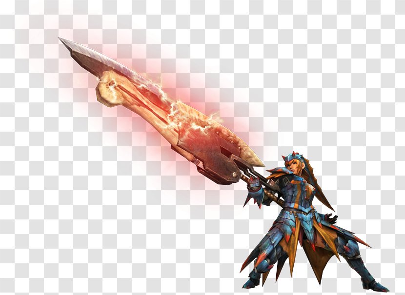 Monster Hunter Tri 4 Ultimate Portable 3rd Generations - Animal Source Foods - Longsword Transparent PNG