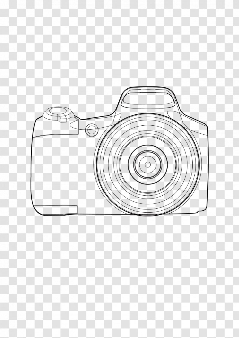 Camera Photography Icon - Paintbrush - Hand-painted Photographic Transparent PNG