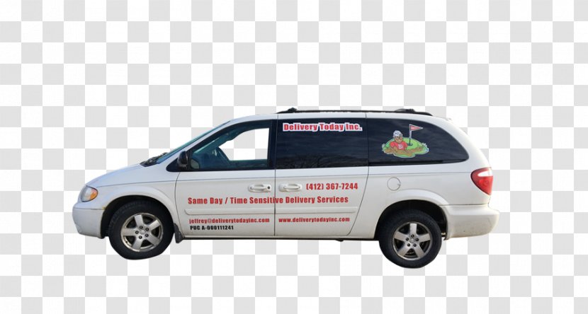 Compact Van Delivery Today Inc. Car Courier - Transport - VAN Transparent PNG