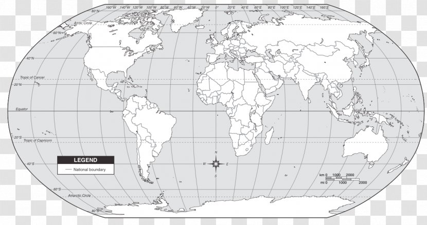 World Map Globe Outline Maps Transparent PNG