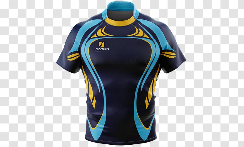 T-shirt Rugby Shirt Jersey - Clothing Printed Pattern Transparent PNG