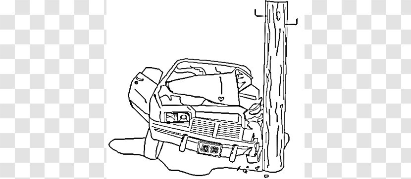 Car Traffic Collision Drawing Clip Art - Vehicle - Crash Cliparts Transparent PNG