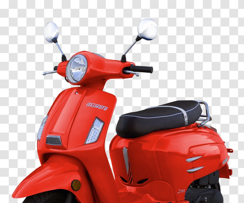 Motorized Scooter Motorcycle Accessories Vespa Electric Bicycle - Italy Transparent PNG